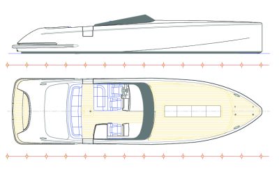 12.8m Superyacht Tender
